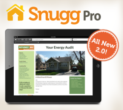SnuggPro 2.0 Energy Auditing & Sales Tool
